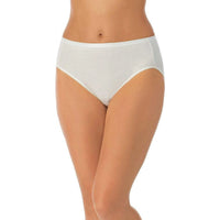 Carole Hochman Ladies Midnight, Super Soft Cotton, Hi-Cut Briefs (8-Pack)