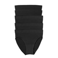 Felina Body Smooth Hi Cut Seamless Brief - Black (5-pack)