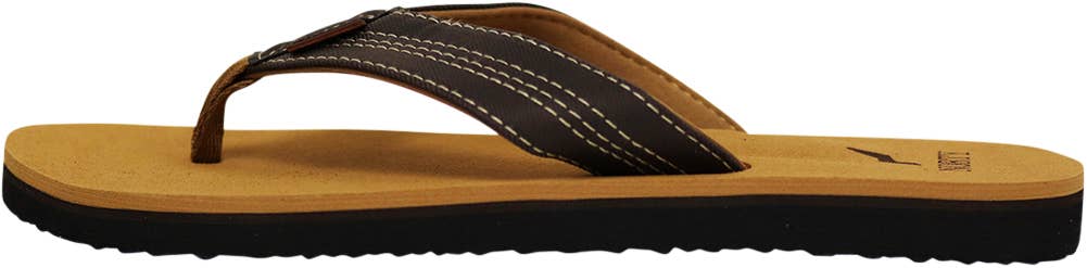 NORTY Men's Flip Flop Sandal - Camel Brown (11129)