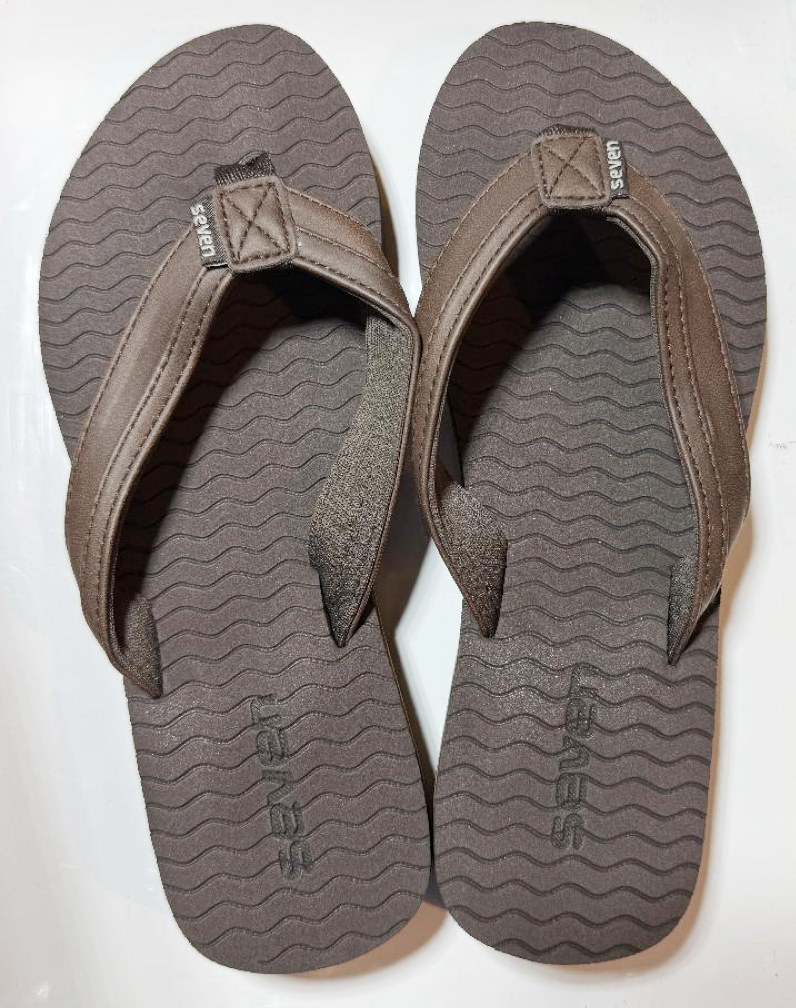 Surf 7 USA Women’s Flip Flops - Brown (FF401W)