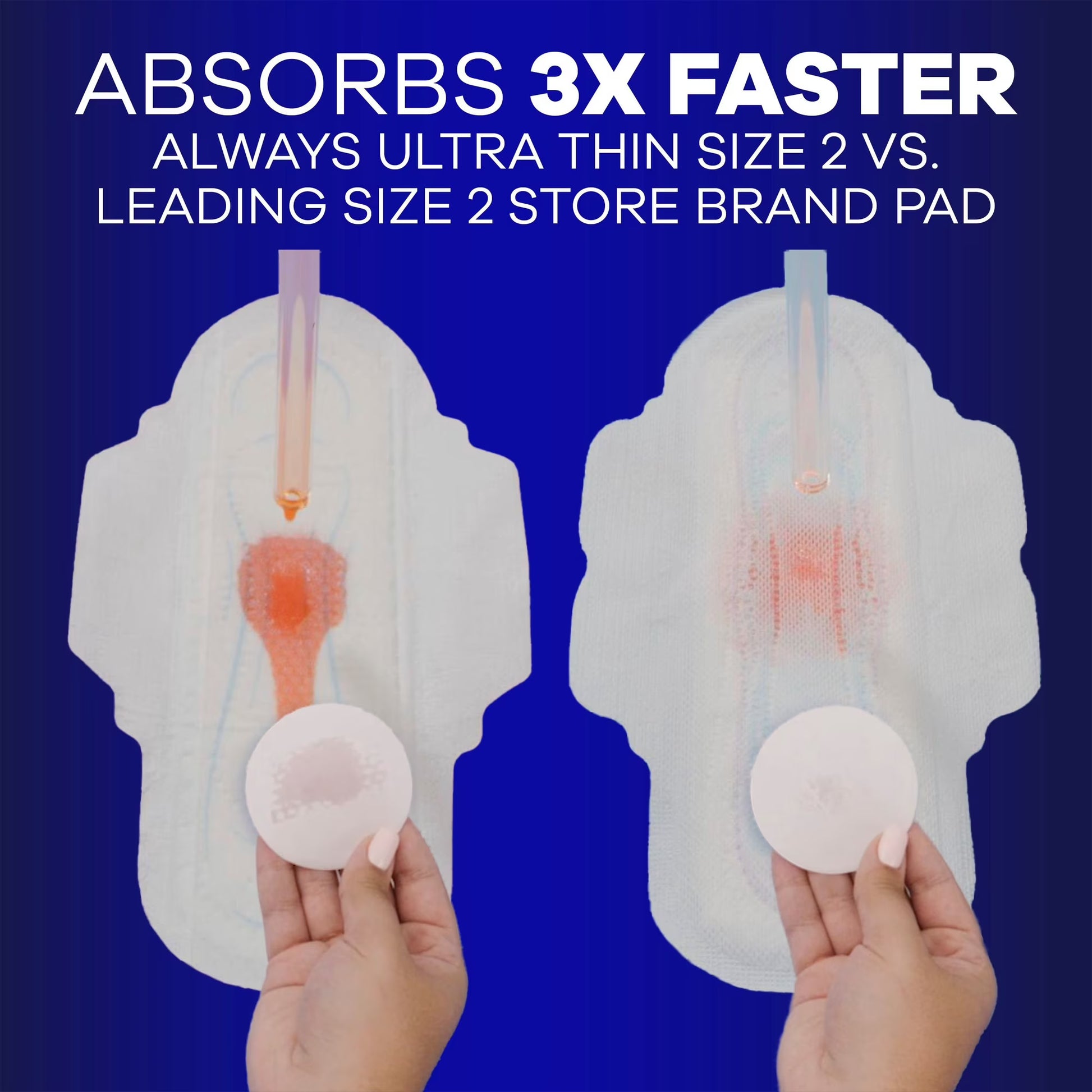Always Ultra Thin Overnight Pads with Wings, Size # 4 (80 count)