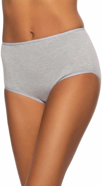 Felina Ladies' Cotton Stretch Brief, Assorted Colors (8-pack)