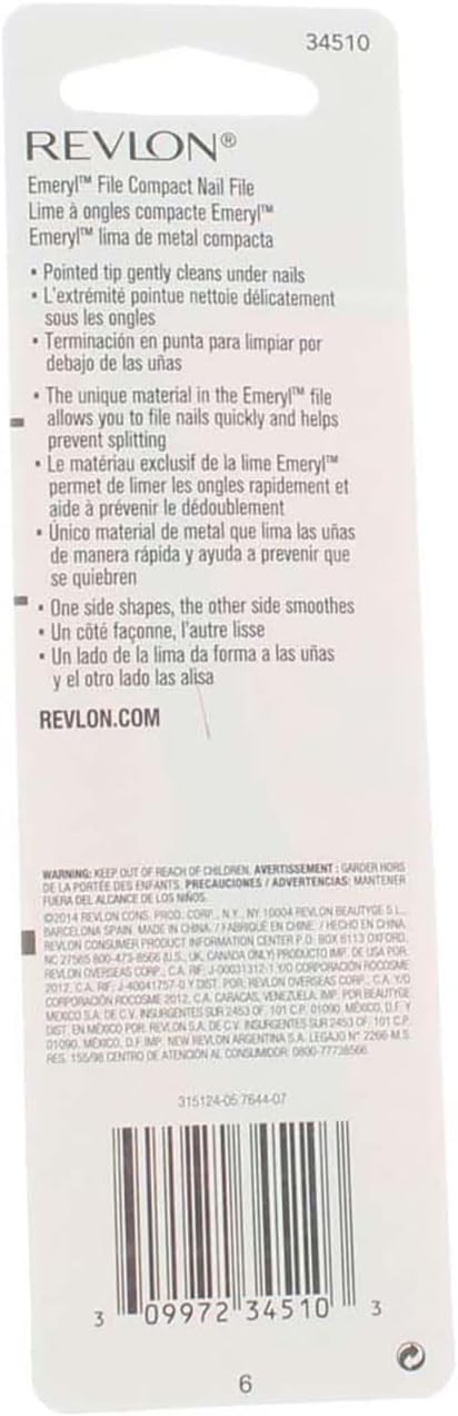 Revlon File, Emeryl, Compact - (34510)