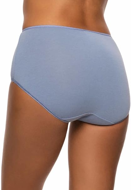Felina Ladies' Cotton Stretch Brief, Assorted Colors (8-pack)