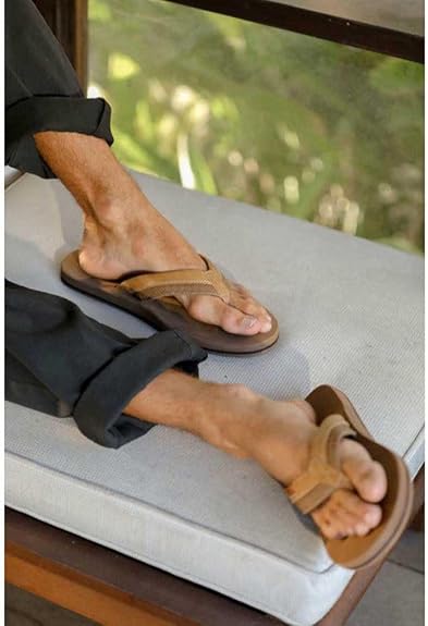 Flojos Ryan Tutone Strap with Arch support Men's Sandal - TAN (846)