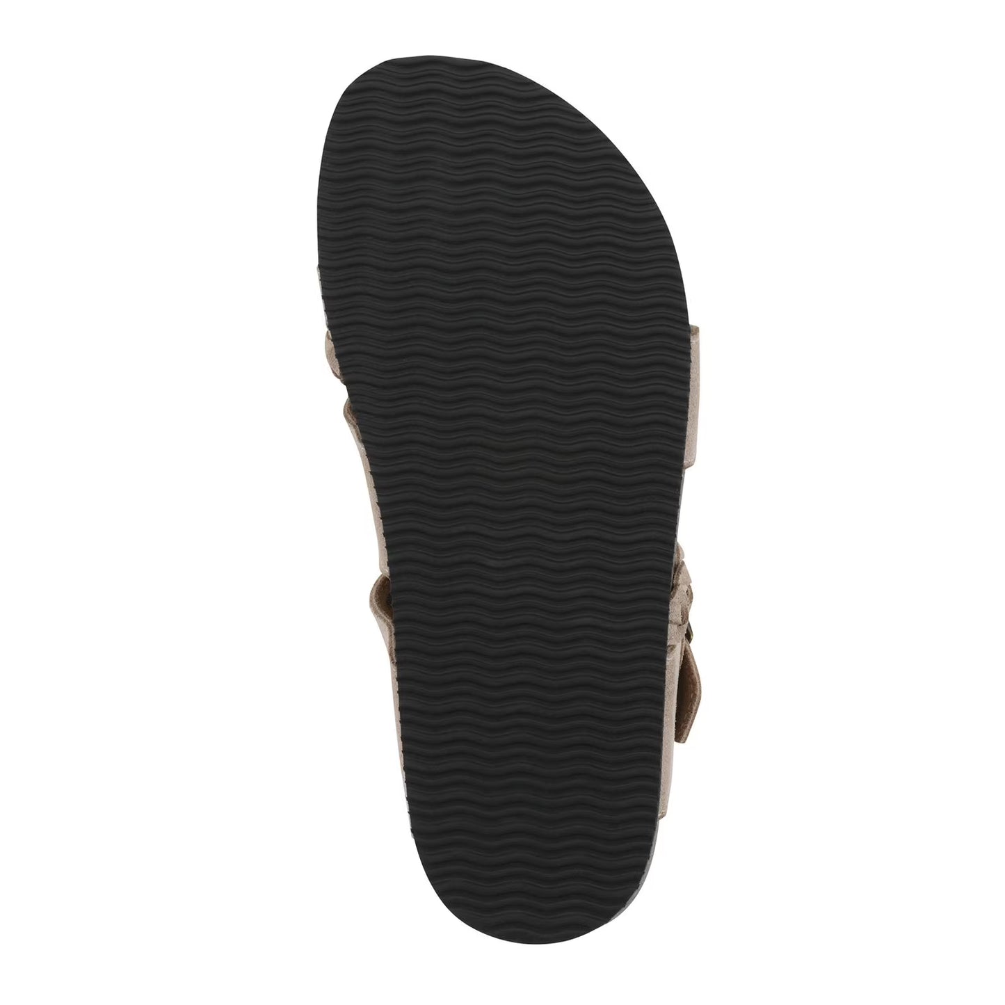 Mountain Sole Women's Leather Sandal, Tan Suede