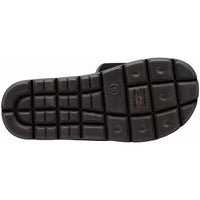 NORTY Mens Memory Foam Slides Adult Male Slide Sandals, Black