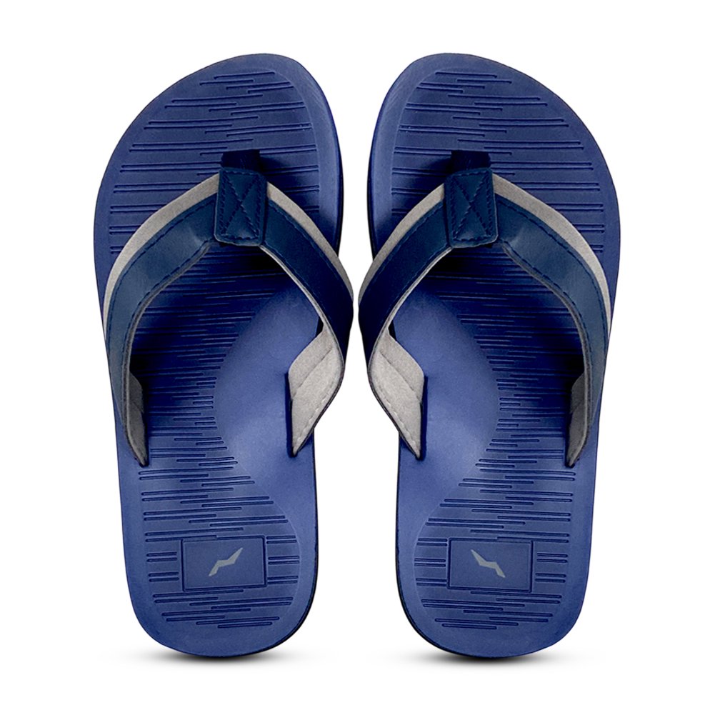 Norty - Men's Comfort Sandal Flip Flop, Navy (11159)