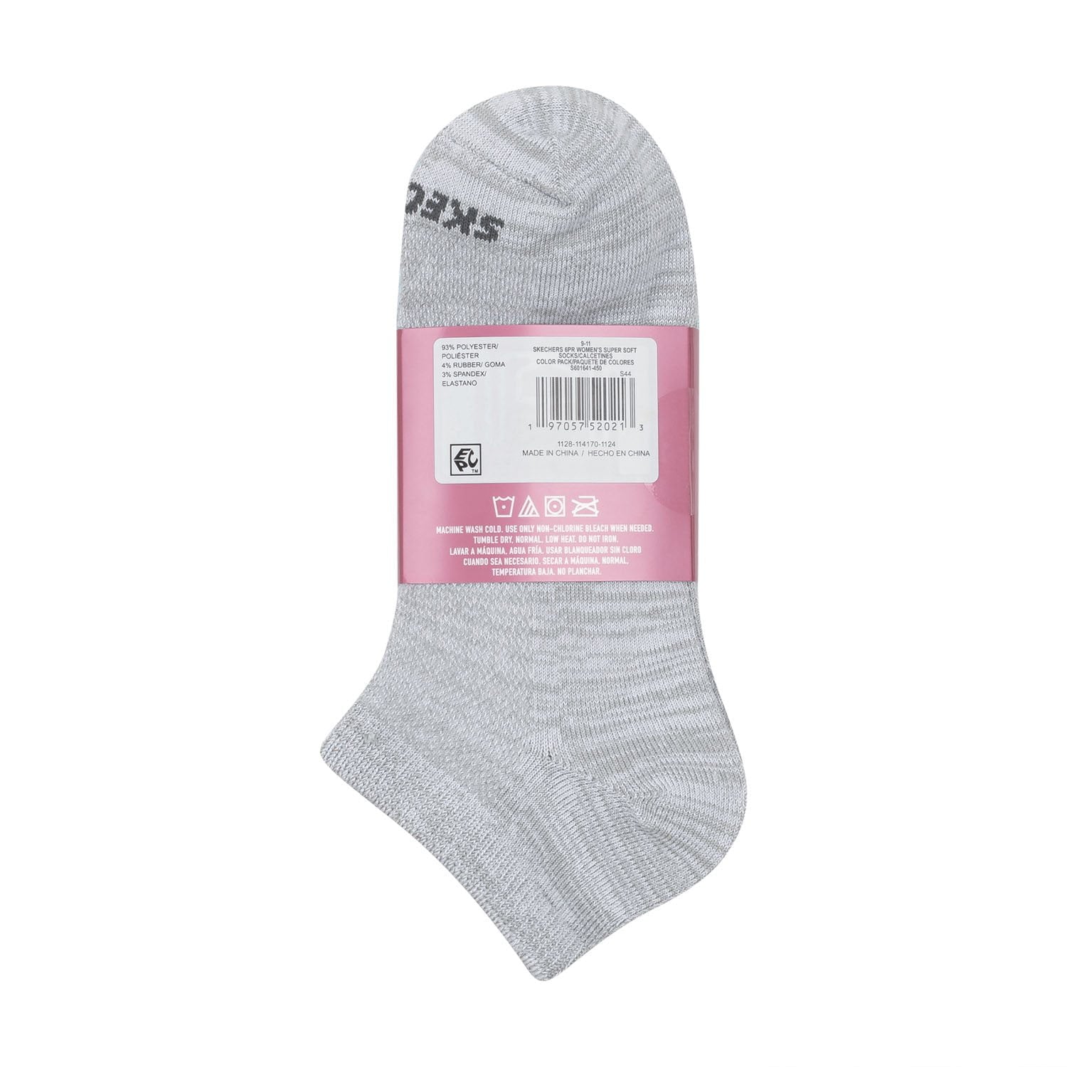 Skechers Women's Super Soft Low-Cut Sock - Color Pack (6-Pair)