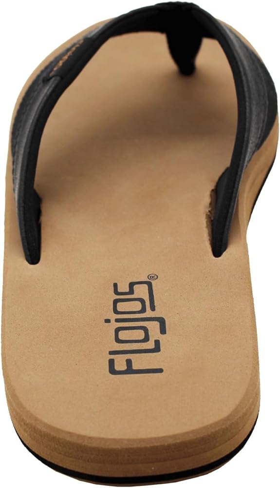 Flojos Ryan Men's Sandal (846- Black/Tan)