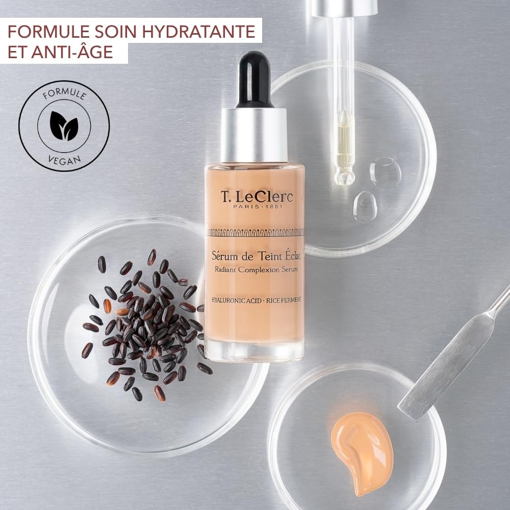 T-Leclerc Cosmetics Anti-Aging Complexion Serum, 1.05 Oz/30 ml