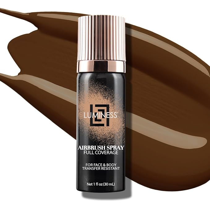 LUMINESS Airbrush Spray Full Coverage Body & Face Foundation
