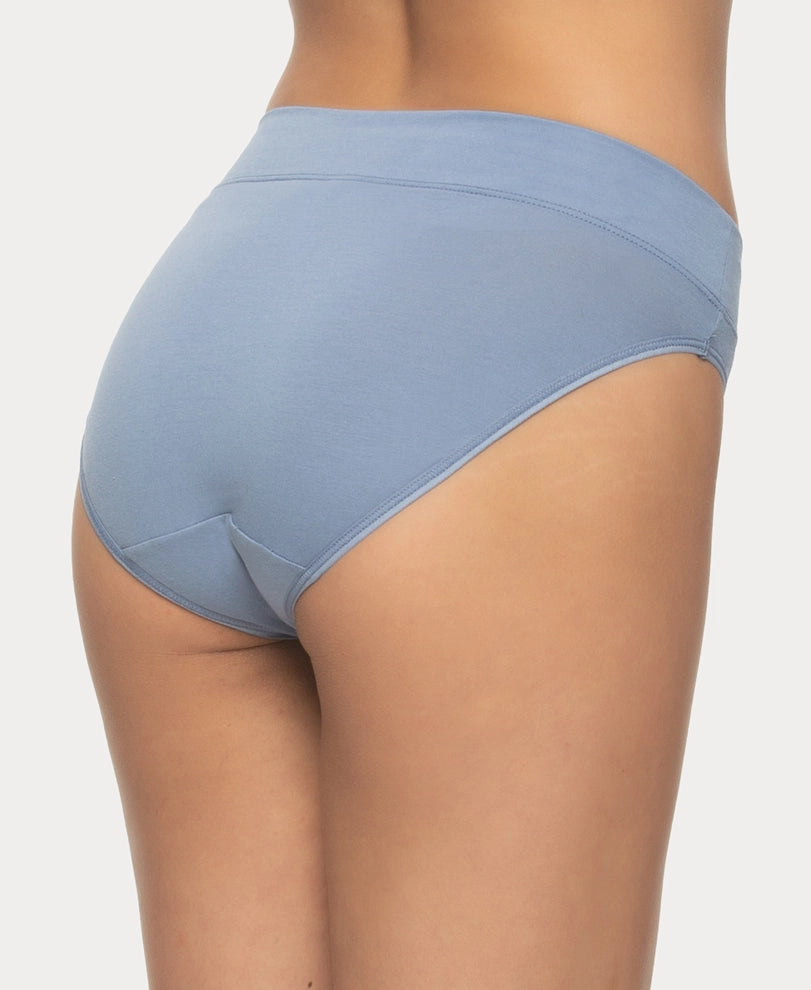 Felina | Pima Cotton Hi-Cut Underwear - City Basics (5-Pack) 932