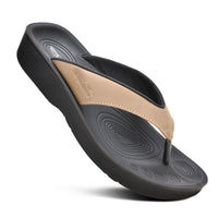Aerothotic - Women's Comfortable  Sandal, Cuta - Khaki (L0367)