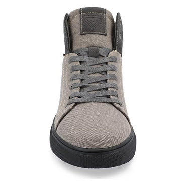 Vance Co. Justin High Top Sneaker - Light Grey