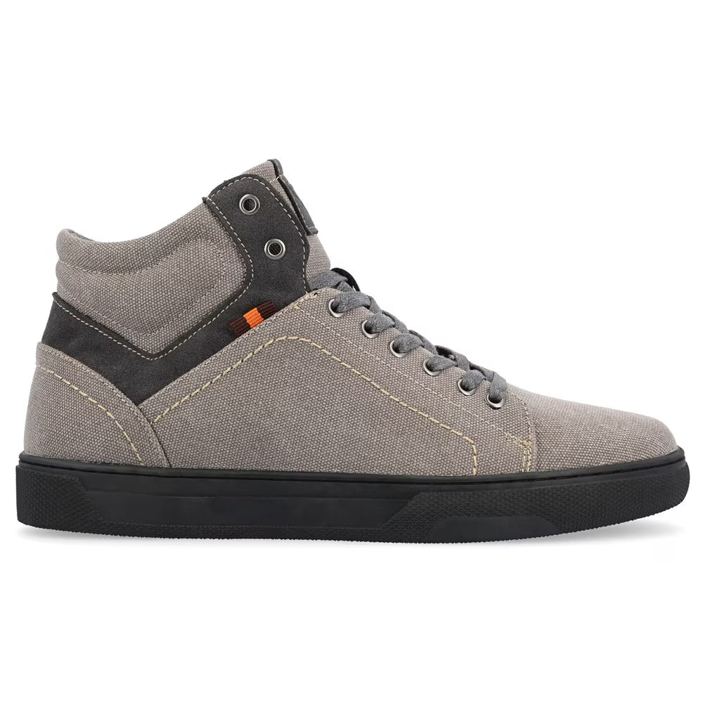 Vance Co. Justin High Top Sneaker - Light Grey