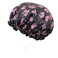 Wrapables Double Layer Waterproof Shower Caps, Dots, Cherries & Kitties (Set of 4)
