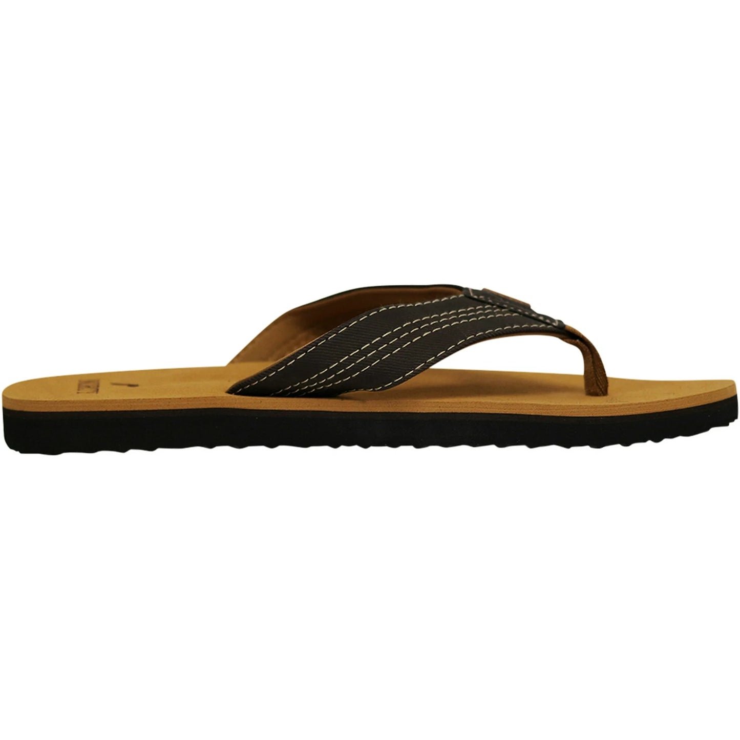 NORTY Men's Flip Flop Sandal - Camel Brown (11129)