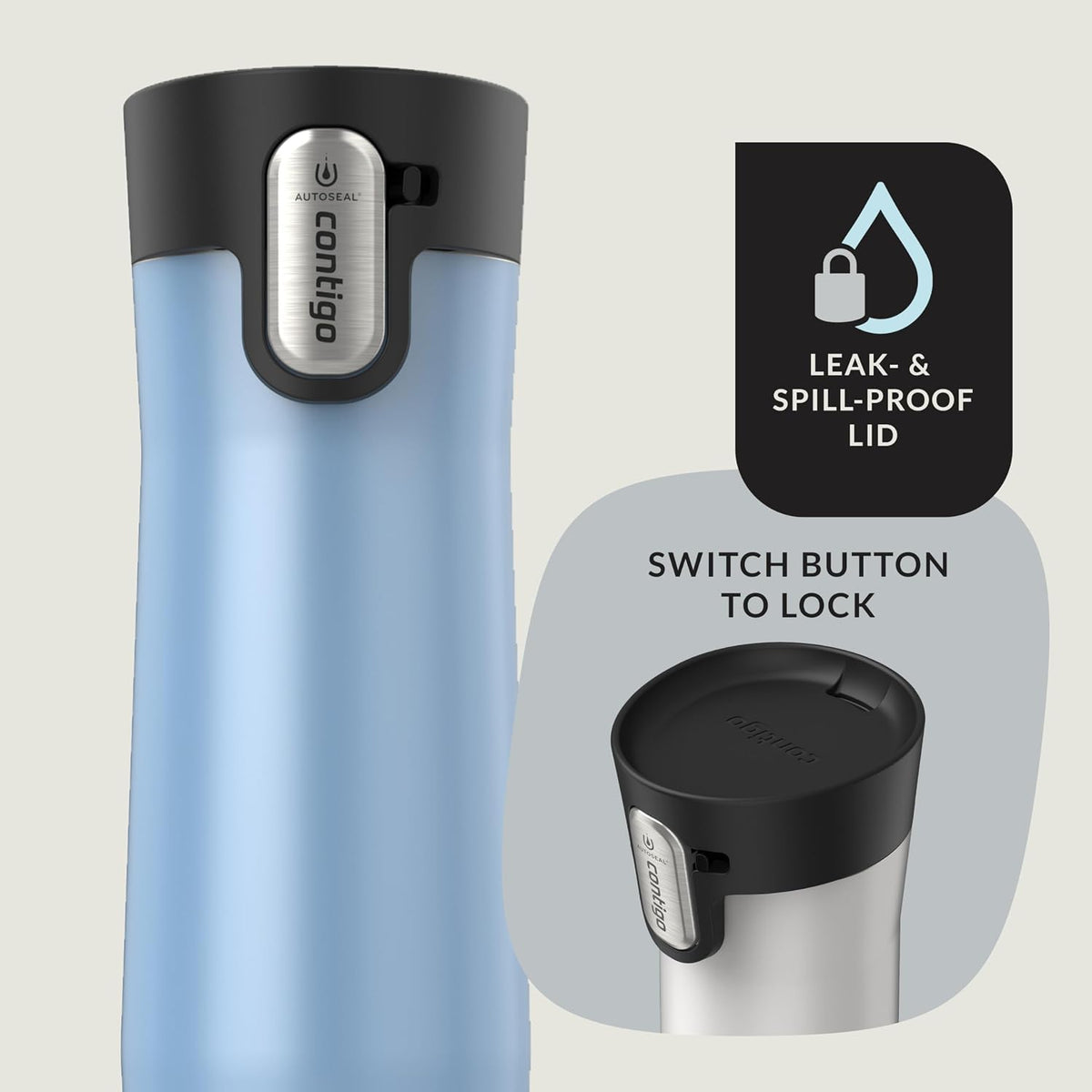 Contigo West Loop, AUTOSEAL Travel Mug, 20 oz / (2-Pack)