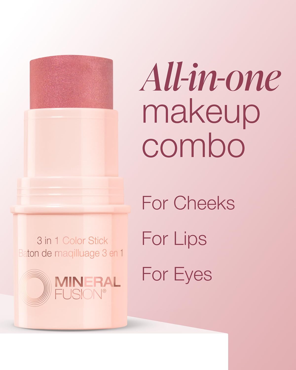 Mineral Fusion 3-in-1 Color Stick (Rosette) 