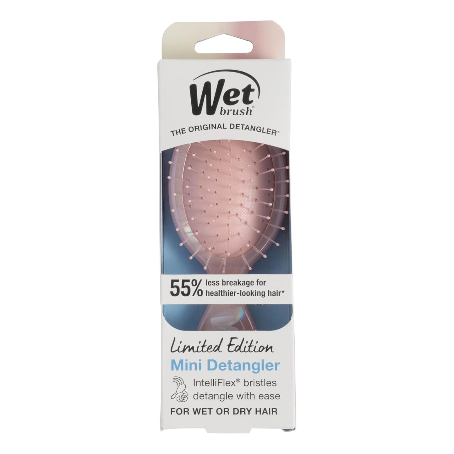 Wet Brush Mini Detangler Hair Brush, Detangling Hairbrush - Bronze