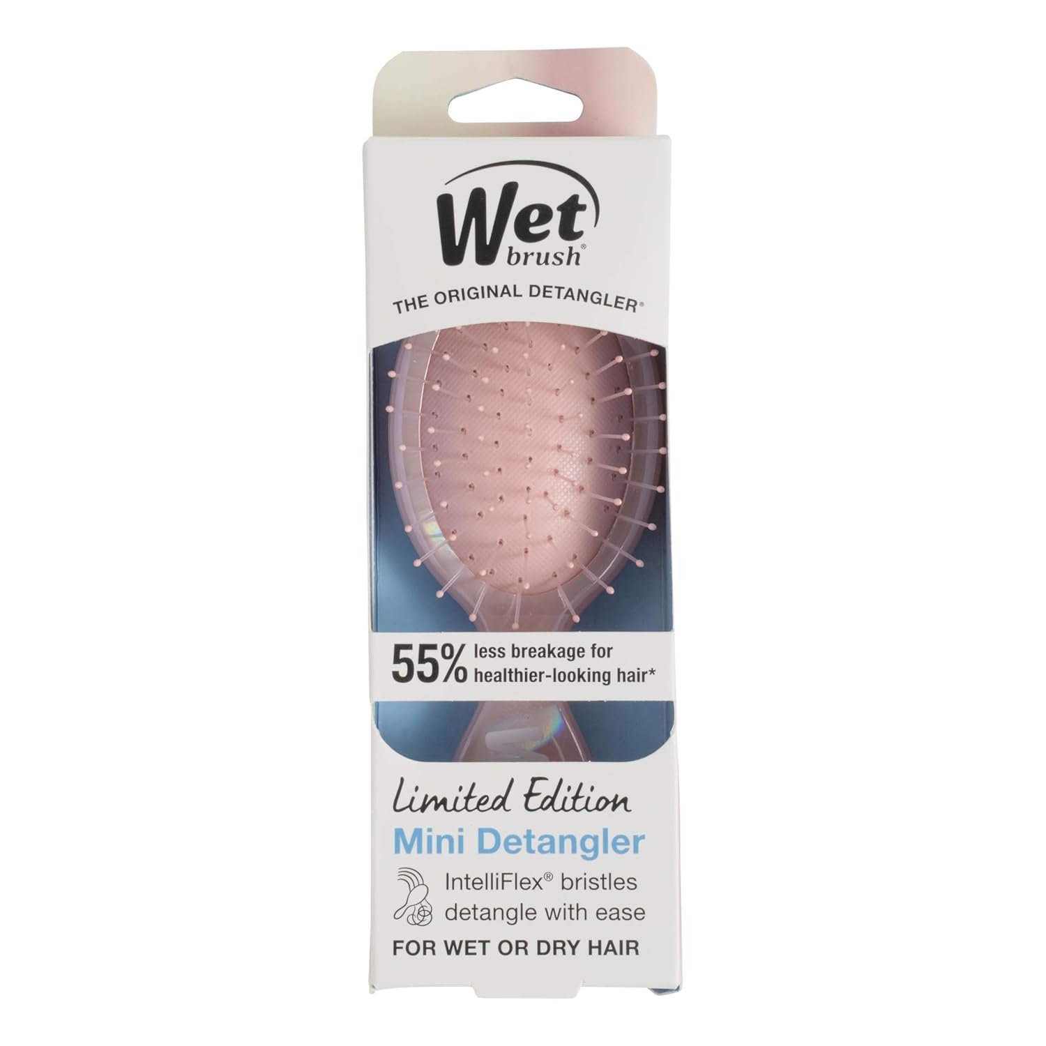 Wet Brush Mini Detangler Hair Brush, Detangling Hairbrush - Bronze