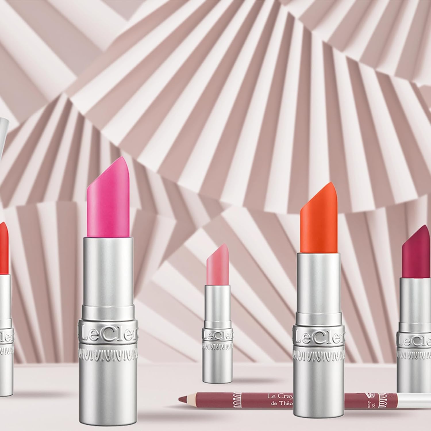 T. LeClerc Cosmetics Satin Lipstick, 3 g / 0.10 oz