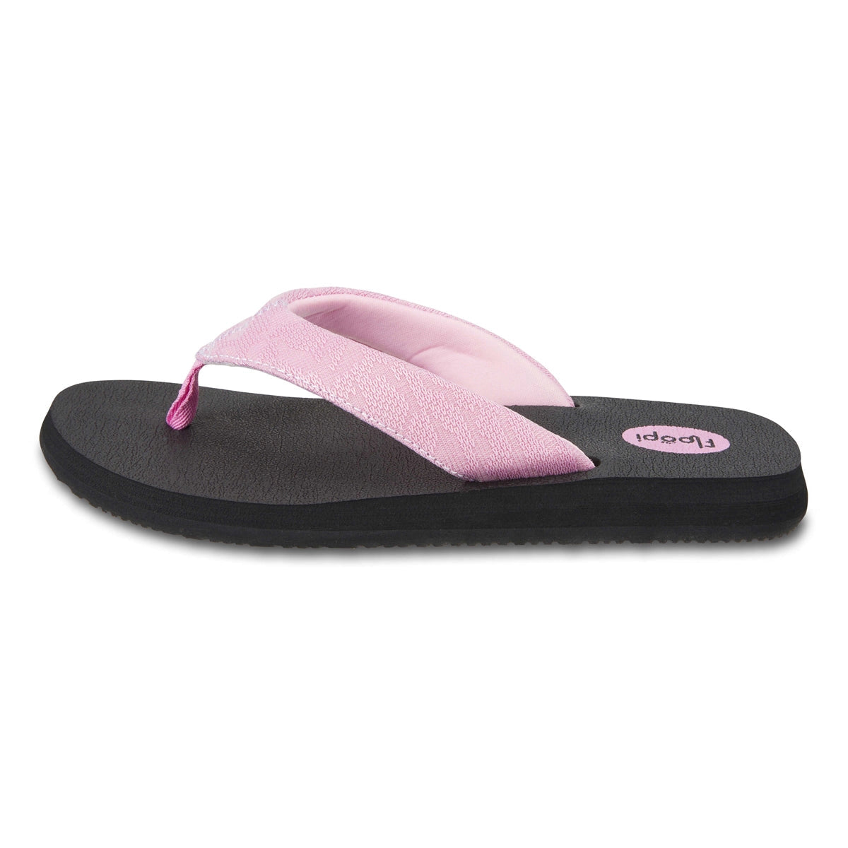 Floopi Women's Gianna Weave Knit Flip Flop (Pink 535)