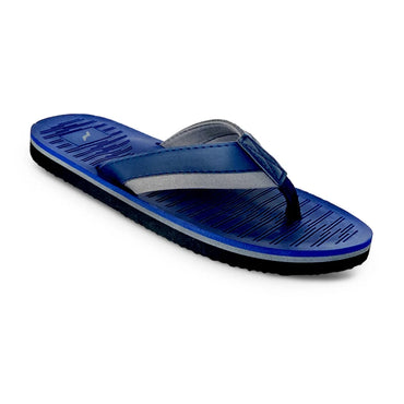 Norty - Men's Comfort Sandal Flip Flop, Navy (11159)