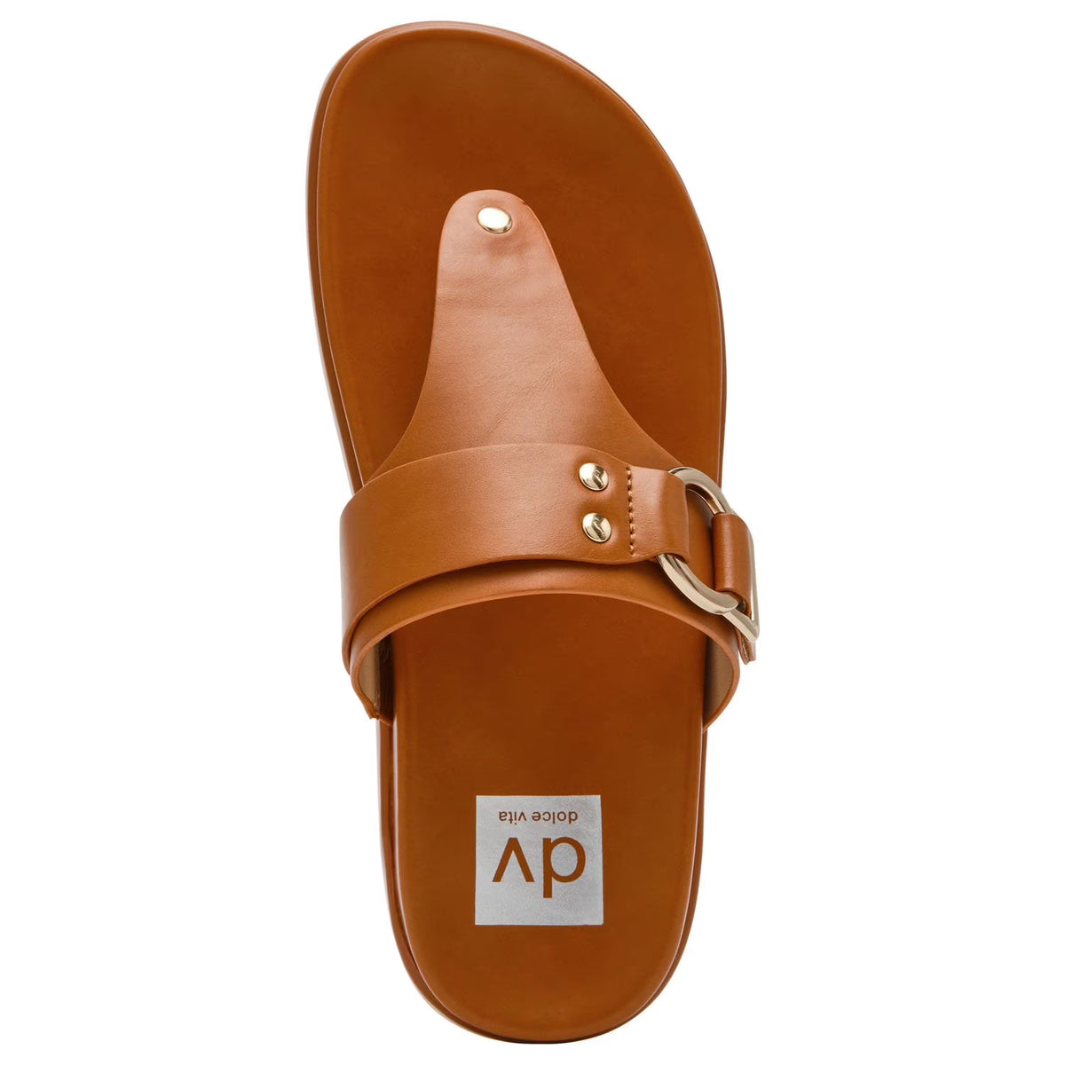 DV by Dolce Vita Women's Footbed Sandal, Tan