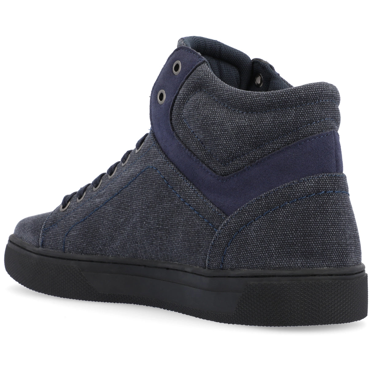 Vance Co. Justin High Top Sneaker - Navy