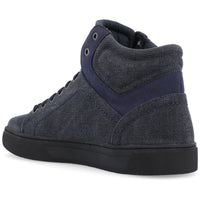 Vance Co. Justin High Top Sneaker - Navy