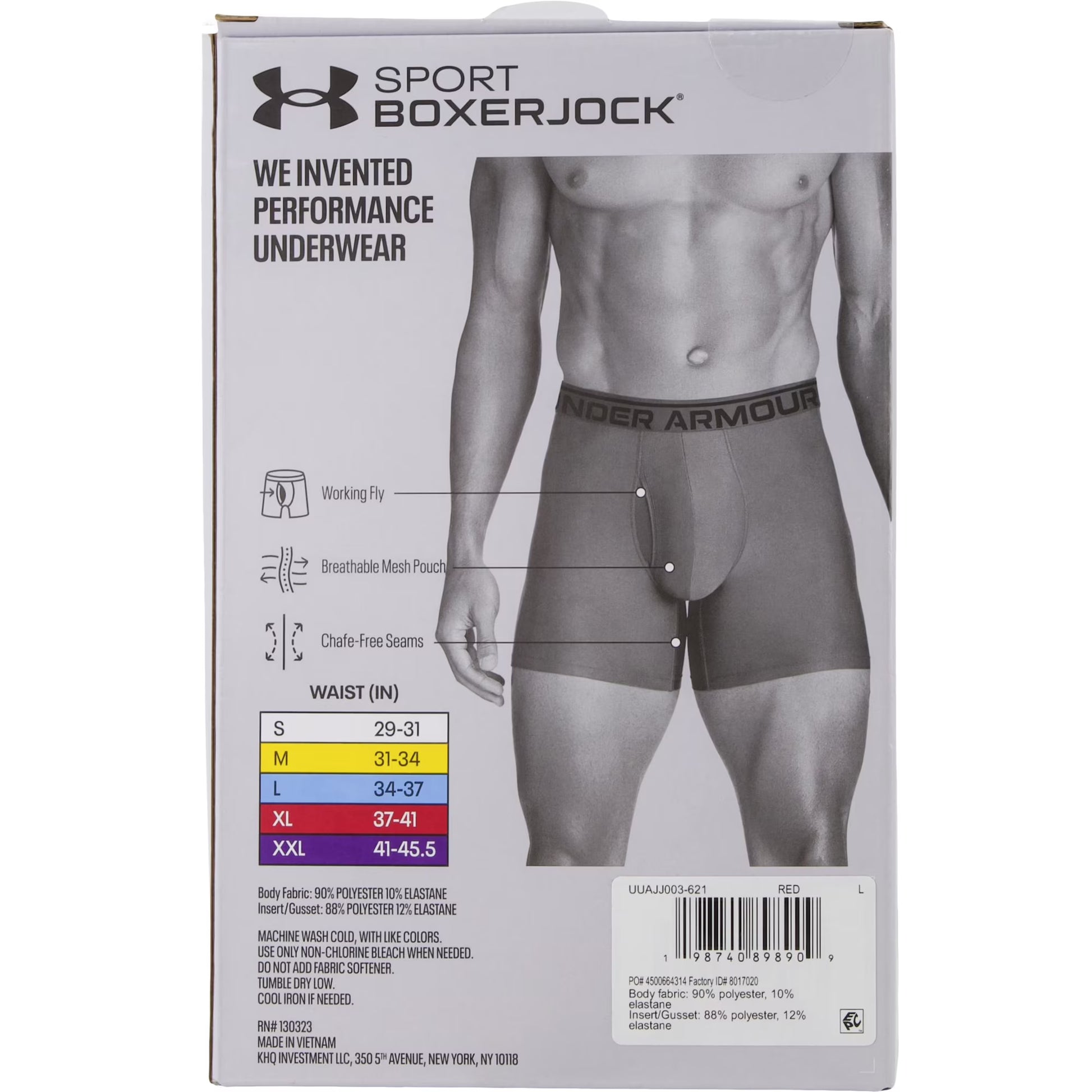 Under Armour Men's - Boxer Brief, (3-Pack)