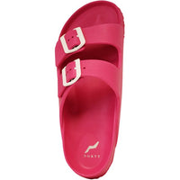 NORTY Womens Flat Slide Adult Female Comfort Footbed Sandals