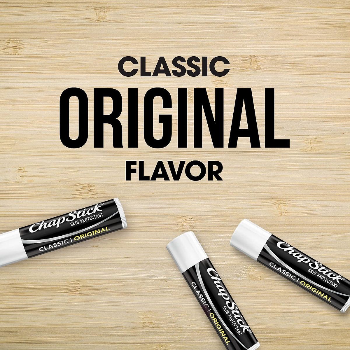 ChapStick Classic Original Lip Balm Tubes, Lip Care - 0.15 Oz (1-Pack)