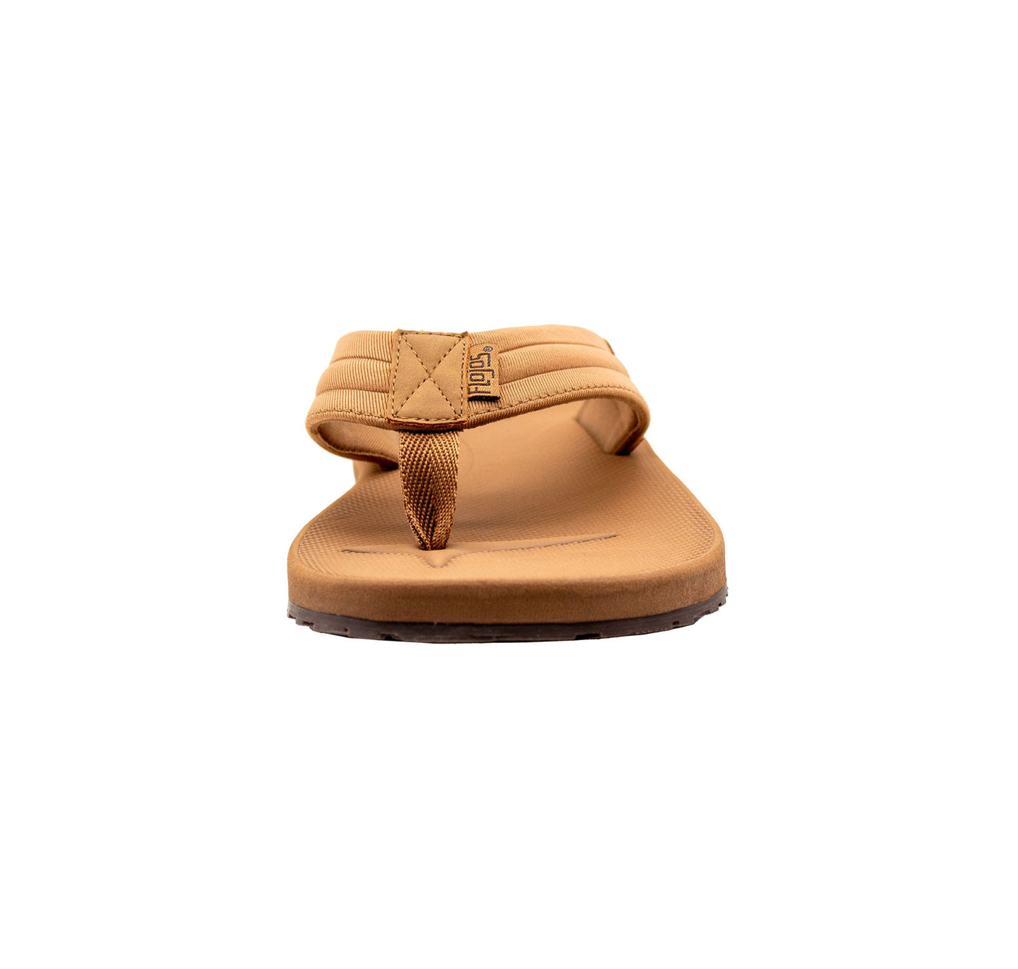Flojos Lazaro Two Tone Lycra + Faux, Men's Sandal - Tan/Brown (815)