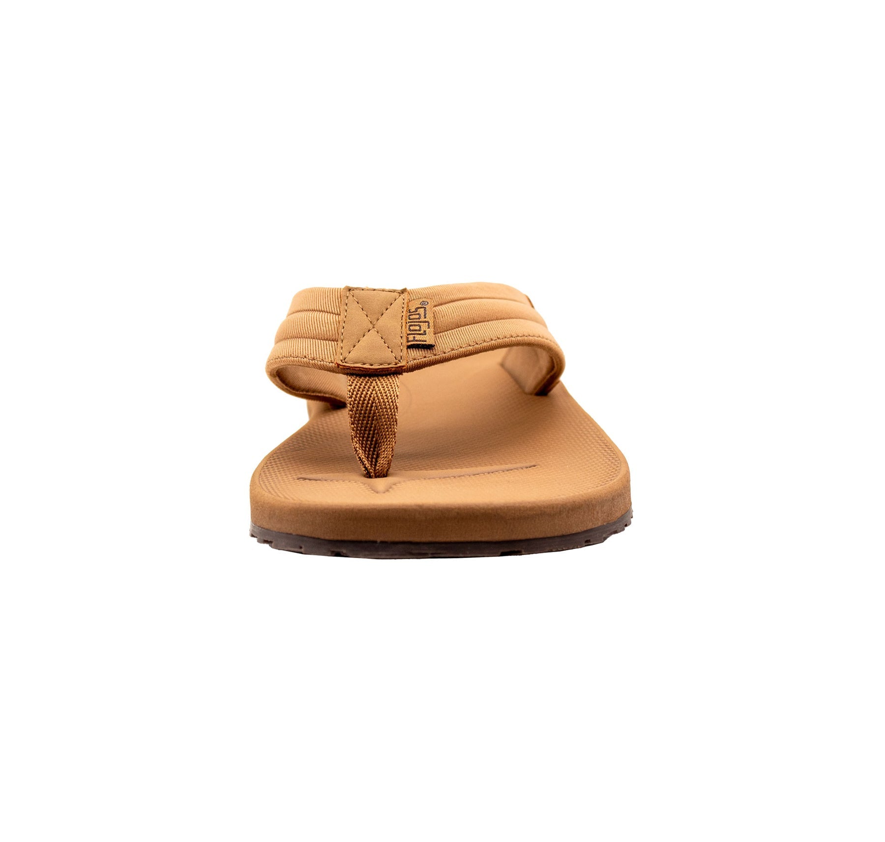 Flojos Lazaro Two Tone Lycra + Faux, Men's Sandal - Tan/Brown (815)