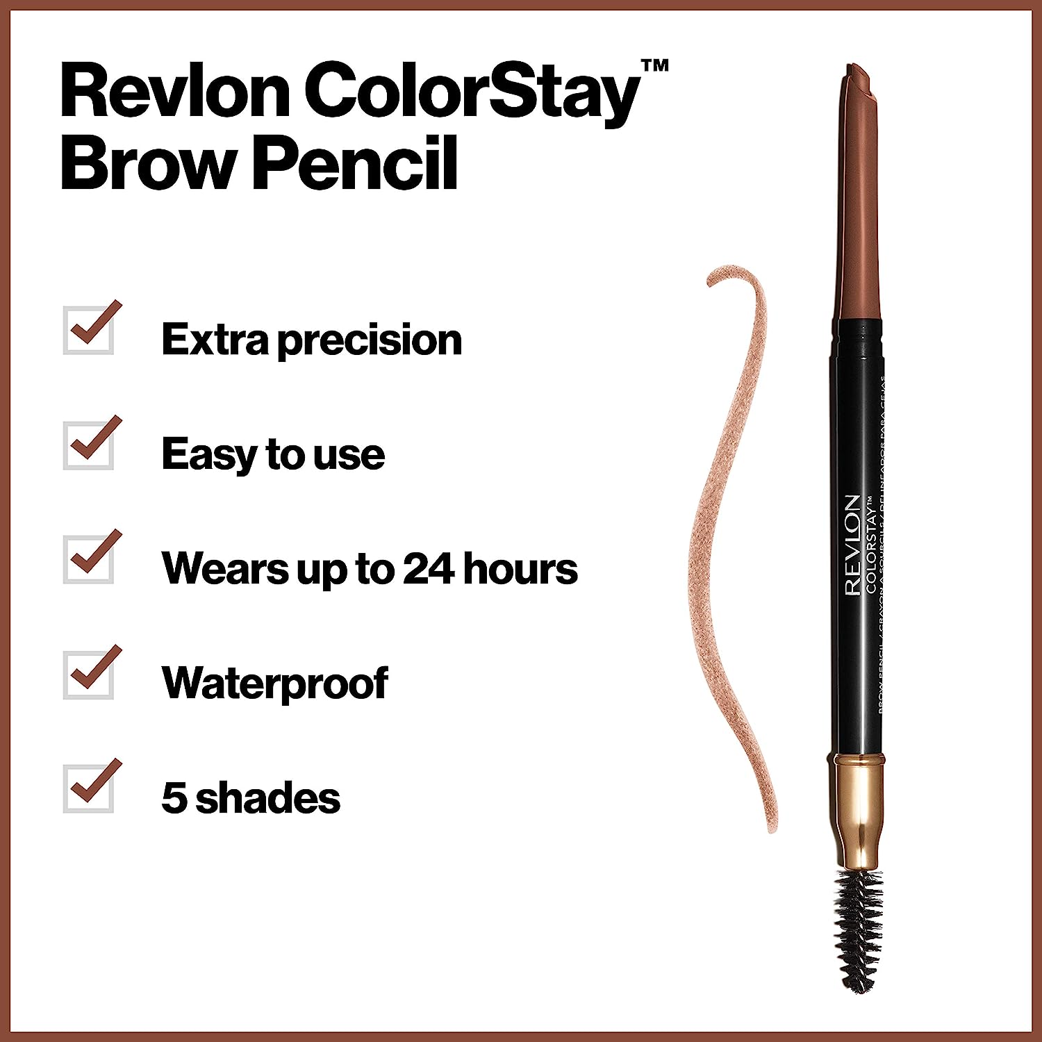 Revlon ColorStay Brow Pencil - 215 Auburn