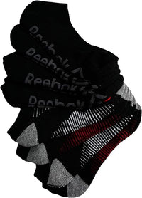 Reebok Men's Cushion Low Cut Socks (8 Pack) (170123)