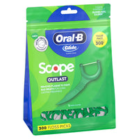 Oral-B Complete Glide Floss Picks, Scope Outlast (300 ct.)