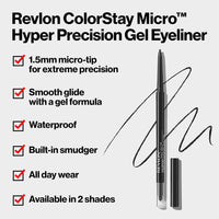 Revlon Colorstay Micro Hyper Precise Gel Eyeliner with Smudger Navy