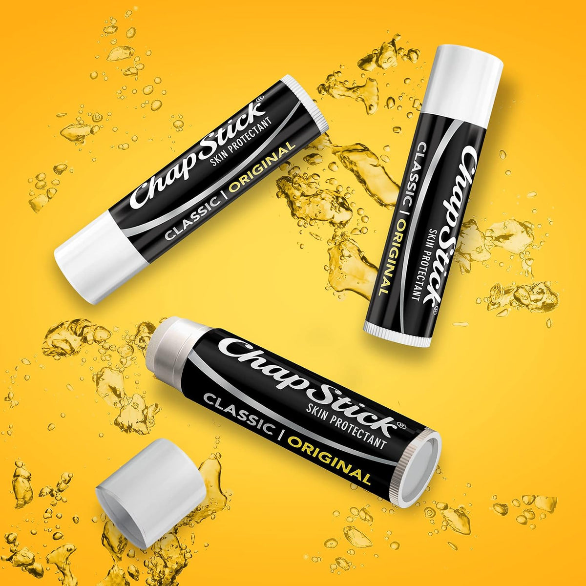 ChapStick Classic Original Lip Balm Tubes, Lip Care - 0.15 Oz (1-Pack)