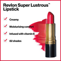 REVLON Super Lustrous Lipstick, Silver City Pink (405)
