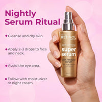 Retinol 6X Super Serum for Women [36328-000] Anti-Aging Wrinkle Repair Serum