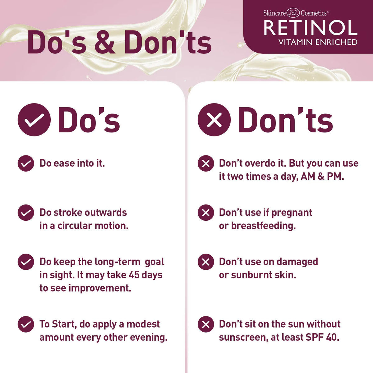 Retinol Anti-Aging Cream Cleanser [36320-000] Daily Facial Wash