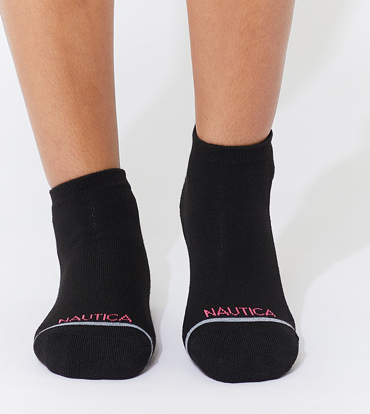 Nautica Women's Athletic Lowcut Socks (Pack Of 6)