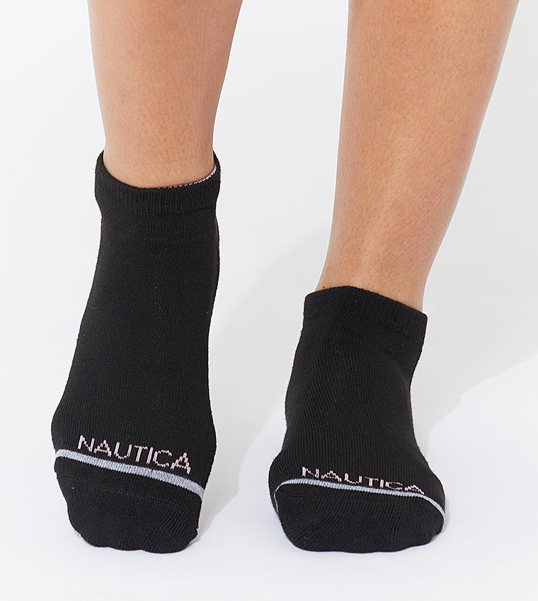 Nautica Women's Athletic Lowcut Socks (Pack Of 6)