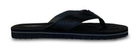 NORTY Men's Sandals - Flip Flop, Black (11155)