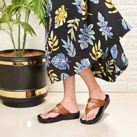 Aerothotic - Glen Casual Thong Women’S Walking Sandals - (L0329)