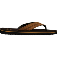 Norty Men's Flip Flop Sandal Brown/Tan (11130)